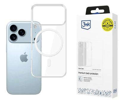 Etui do telefonów 3MK Clear MagCase do iPhone 17 Pro Max 5903108665056